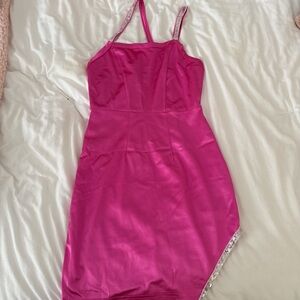 XS Pink mini dress with sparkle details